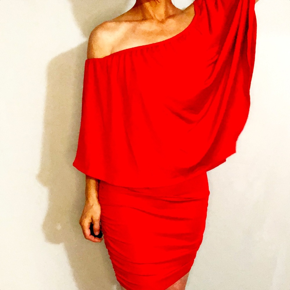 - Women’s Small Off Shoulder Bodycon Mini Dress